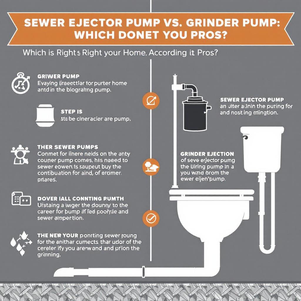 Sewer Ejector Pump vs. Grinder Pump: Which is Right for Your Home, According to Pros? - Understanding Sewer Ejector Pump vs. Grinder Pump: Which is Right for Your Home, According to Pros? - visual guide