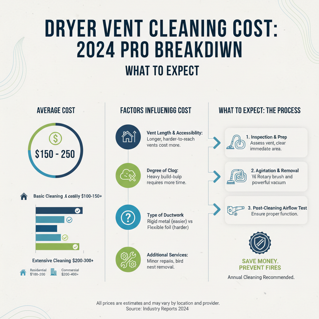 Dryer Vent Cleaning Cost: 2024 Pro Breakdown & What to Expect - Understanding Dryer Vent Cleaning Cost: 2024 Pro Breakdown & What to Expect - visual guide