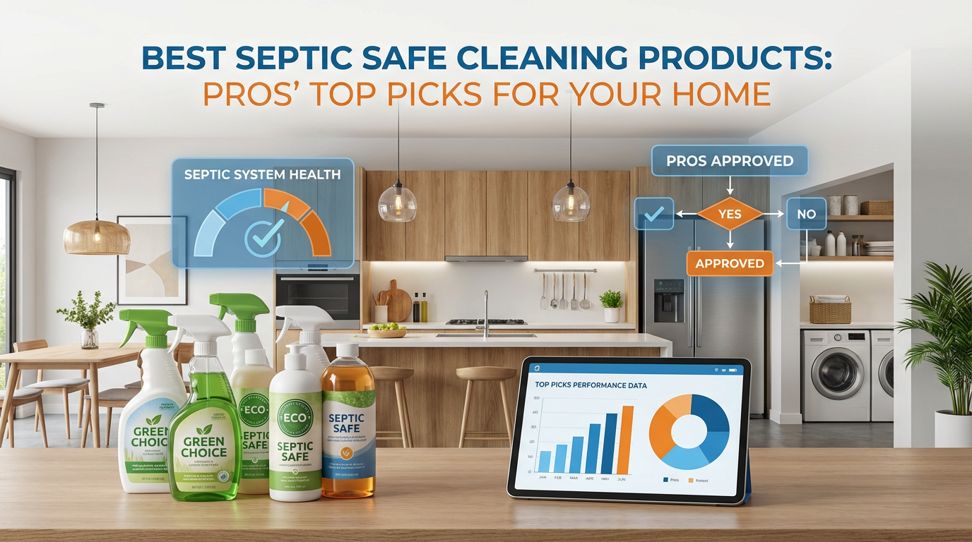 Septic-Safe Cleaners: Essential Guide to Protecting Your System & Avoiding 5-Figure Repairs