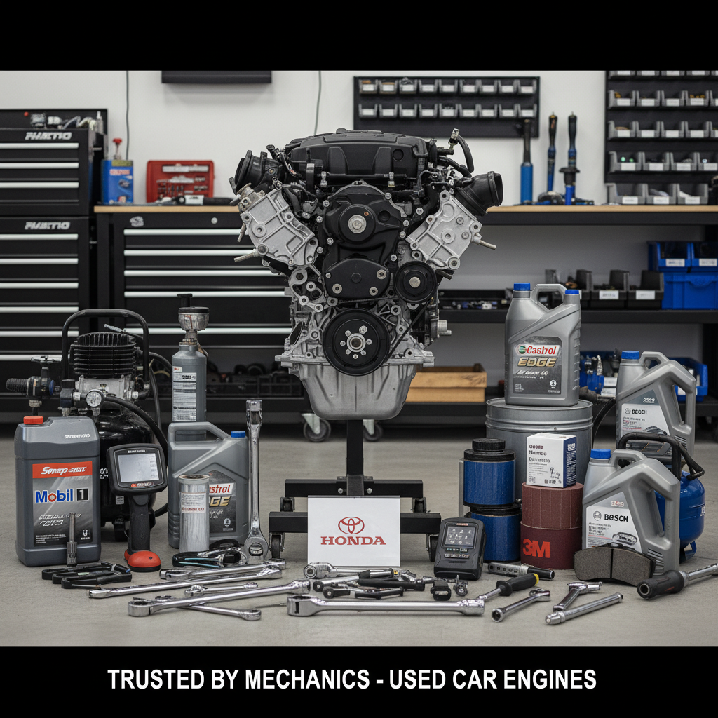 Most Reliable Engine Brands According to Auto Mechanics (Used Cars) - Professional equipment used for Most Reliable Engine Brands According to Auto Mechanics (Used Cars)