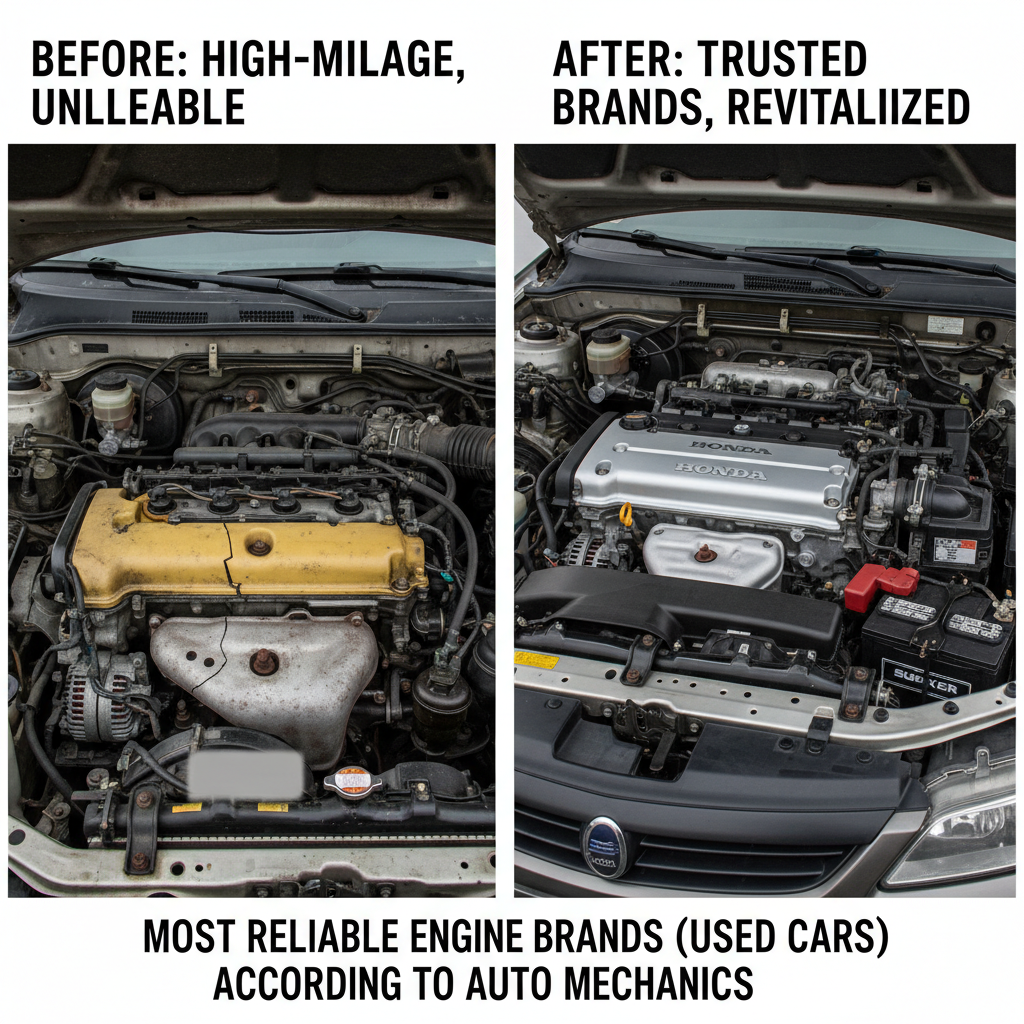 Most Reliable Engine Brands According to Auto Mechanics (Used Cars) - Comparing options for Most Reliable Engine Brands According to Auto Mechanics (Used Cars)