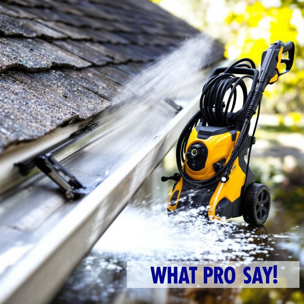 Gutter Cleaning with a Pressure Washer? What Pros Say - Professional equipment used for Gutter Cleaning with a Pressure Washer? What Pros Say