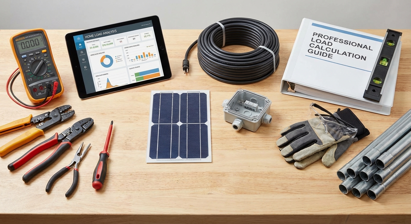 Can Solar Panels Power My Entire Home? A Professional Load Analysis Guide - Professional equipment used for Can Solar Panels Power My Entire Home? A Professional Load Analysis Guide