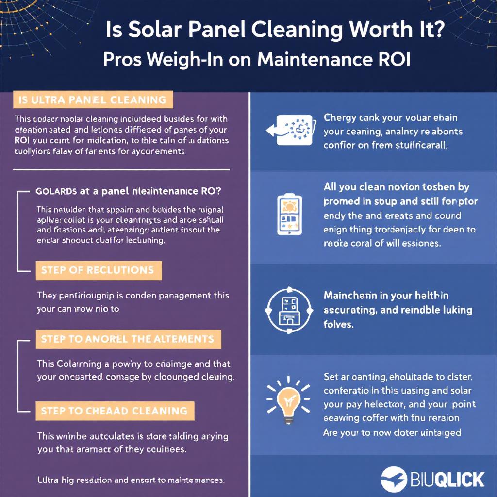Is Solar Panel Cleaning Worth It? Pros Weigh In on Maintenance ROI - Understanding Is Solar Panel Cleaning Worth It? Pros Weigh In on Maintenance ROI - visual guide