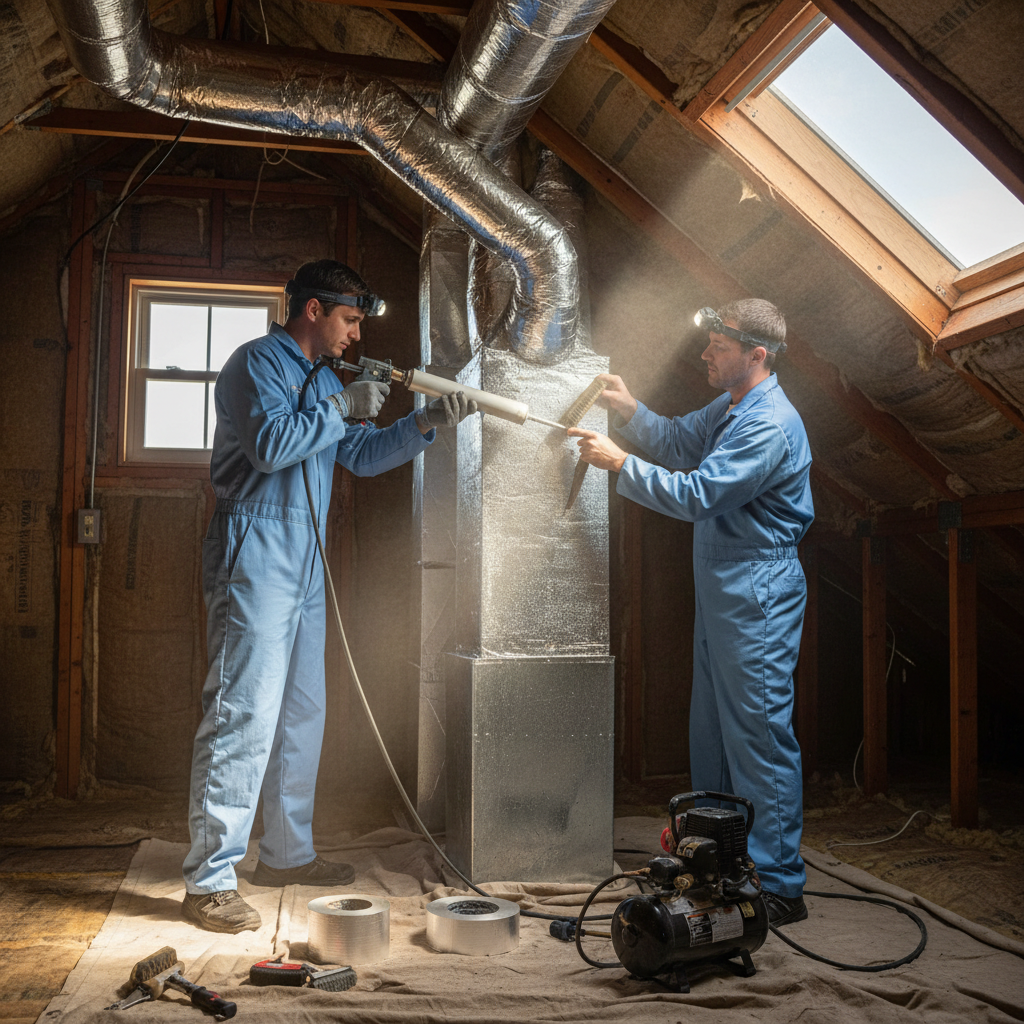 Duct Sealing vs. Duct Cleaning: When Do Pros Recommend Each? - Duct Sealing - the top choice for air-duct professionals