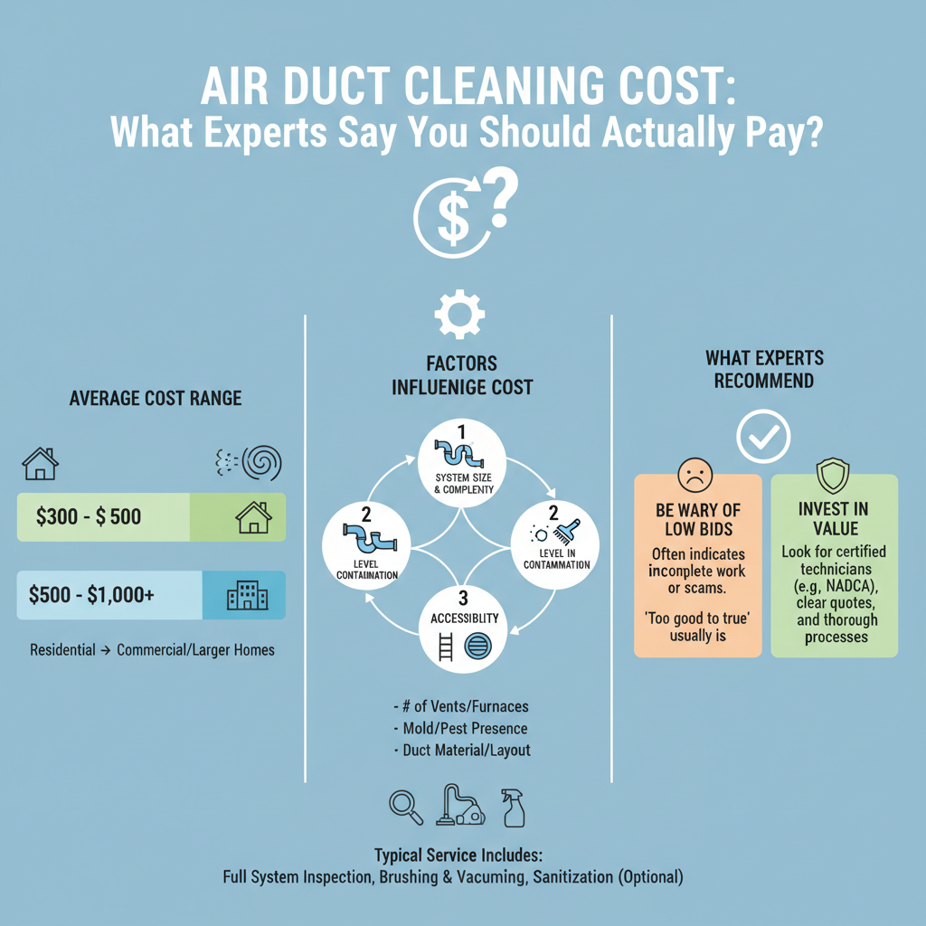Air Duct Cleaning Cost: What Experts Say You Should Actually Pay? - Understanding Air Duct Cleaning Cost: What Experts Say You Should Actually Pay? - visual guide