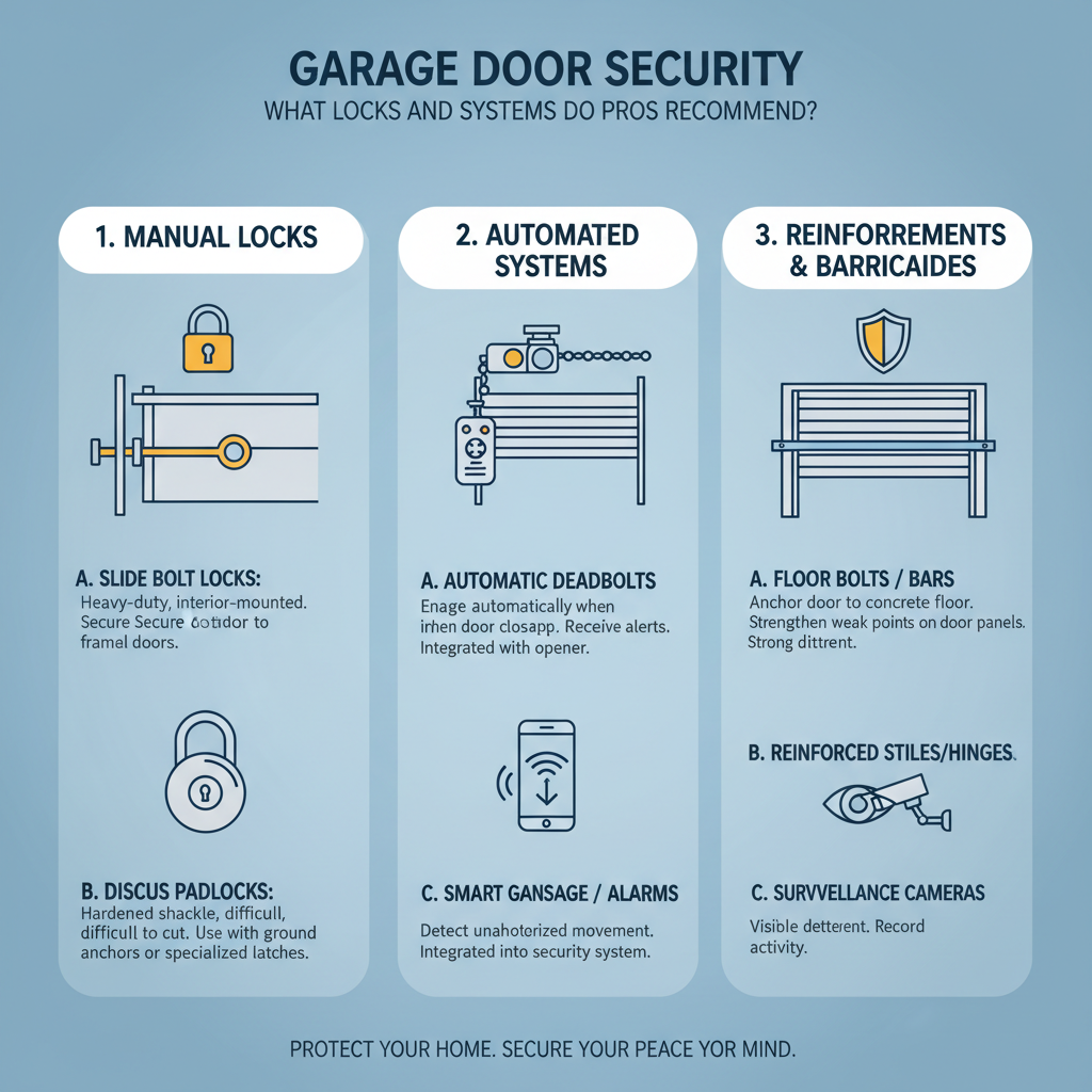 Garage Door Security: What Locks and Systems Do Pros Recommend? - Understanding Garage Door Security: What Locks and Systems Do Pros Recommend? - visual guide