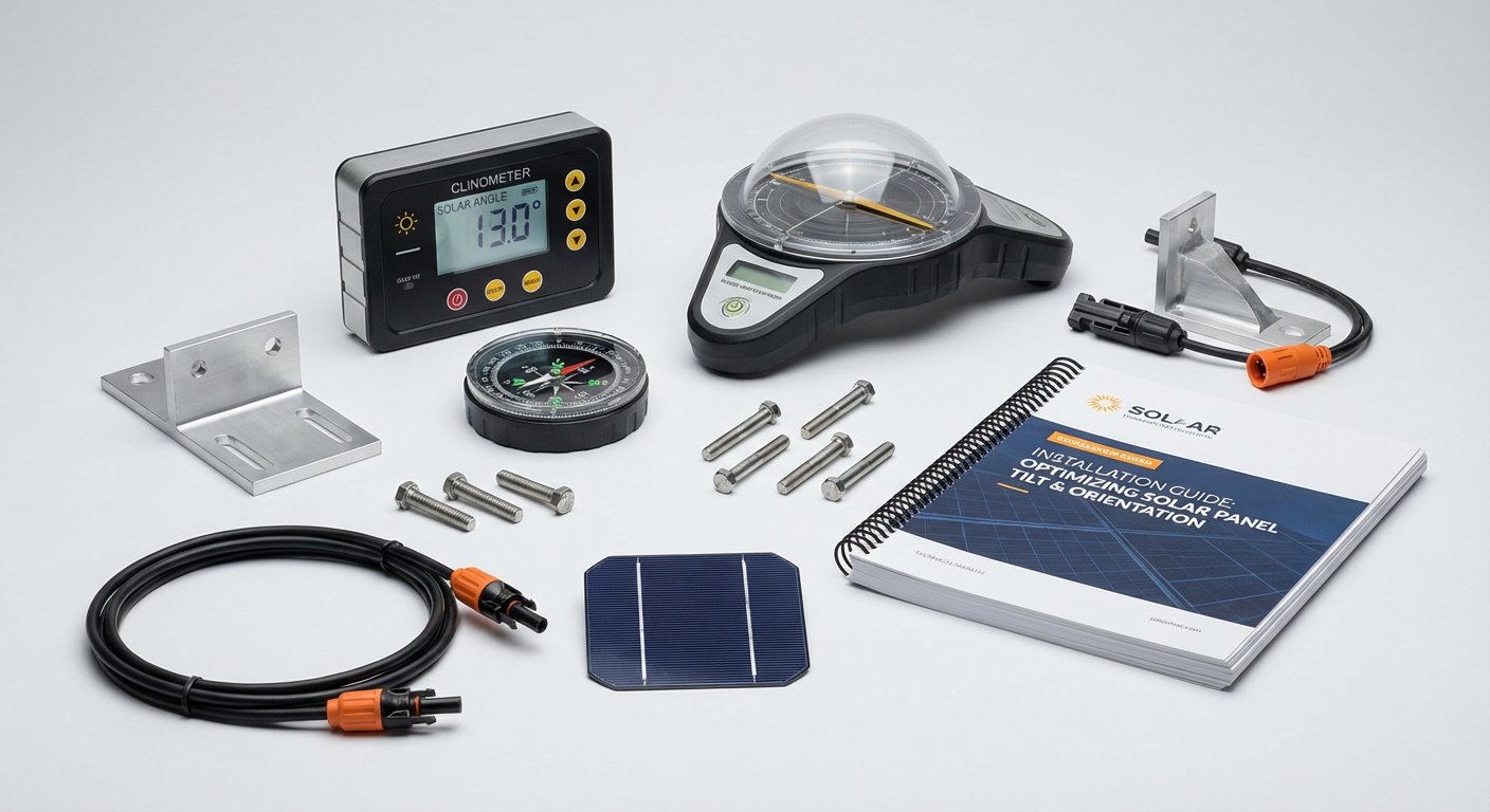 What's the Best Solar Panel Angle for Maximum Efficiency? - Professional equipment used for What's the Best Solar Panel Angle for Maximum Efficiency?