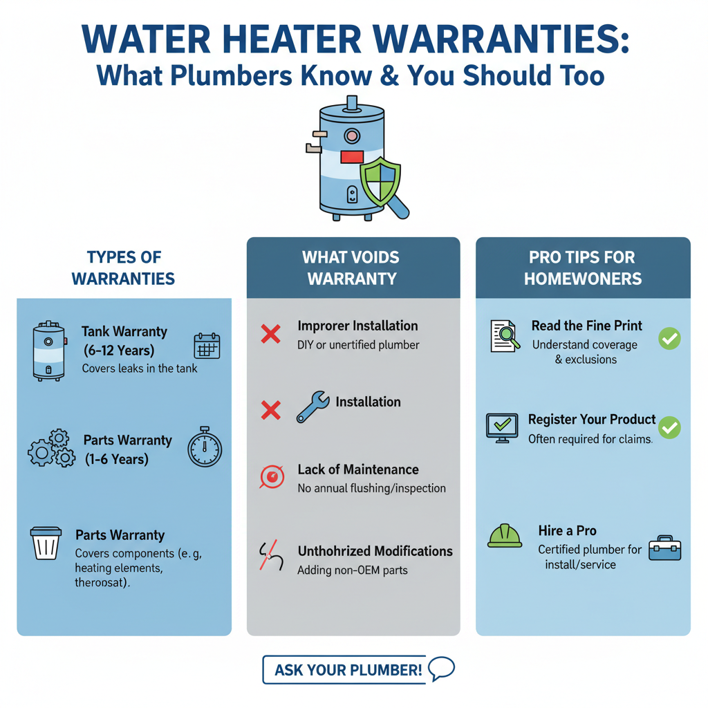 Water Heater Warranties: What Plumbers Know & You Should Too - Understanding Water Heater Warranties: What Plumbers Know & You Should Too - visual guide