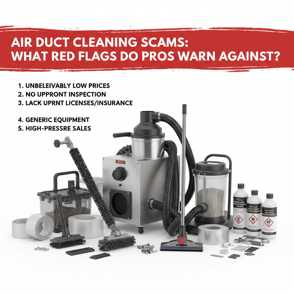 Air Duct Cleaning Scams: What Red Flags Do Pros Warn Against? - Professional equipment used for Air Duct Cleaning Scams: What Red Flags Do Pros Warn Against?