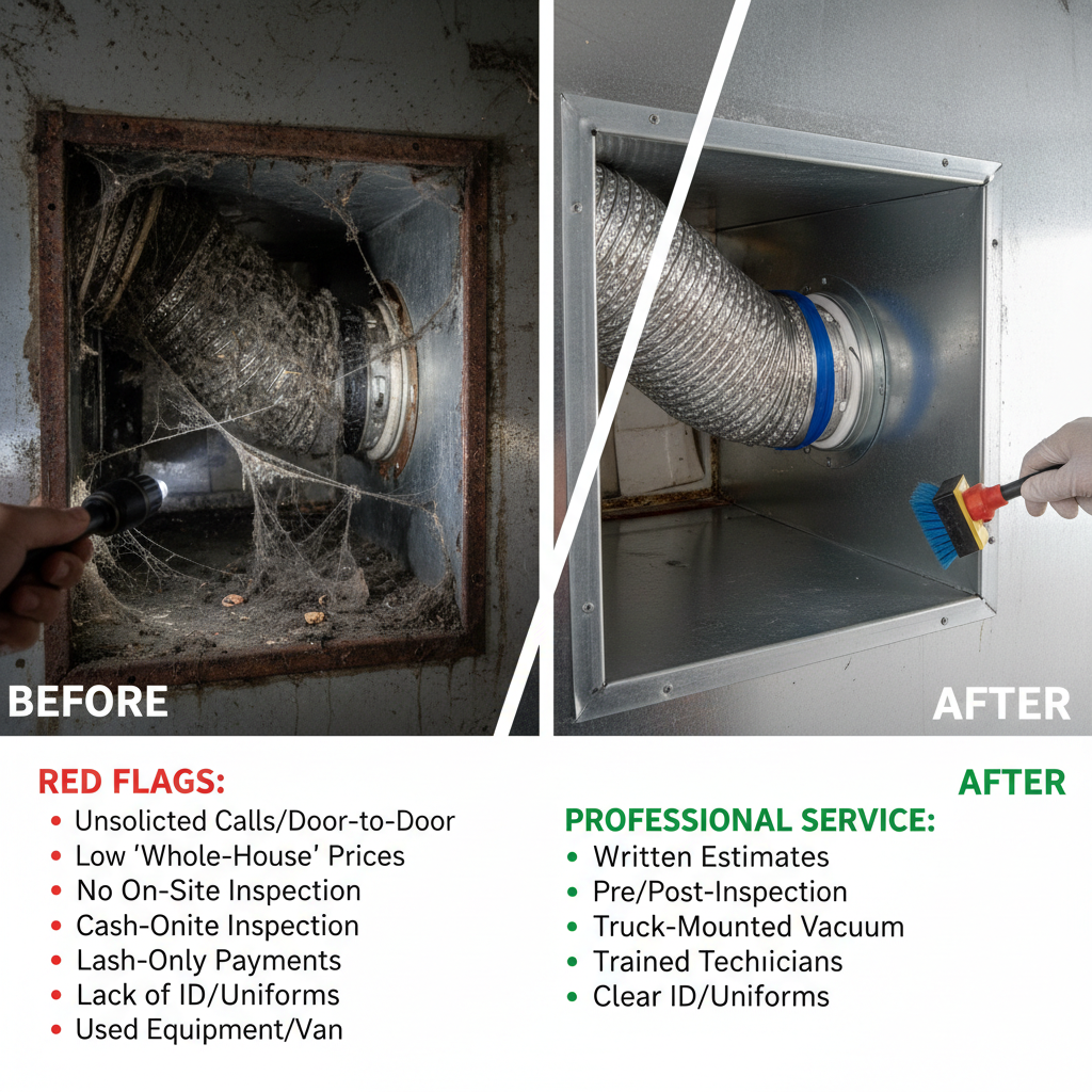 Air Duct Cleaning Scams: What Red Flags Do Pros Warn Against? - Comparing options for Air Duct Cleaning Scams: What Red Flags Do Pros Warn Against?