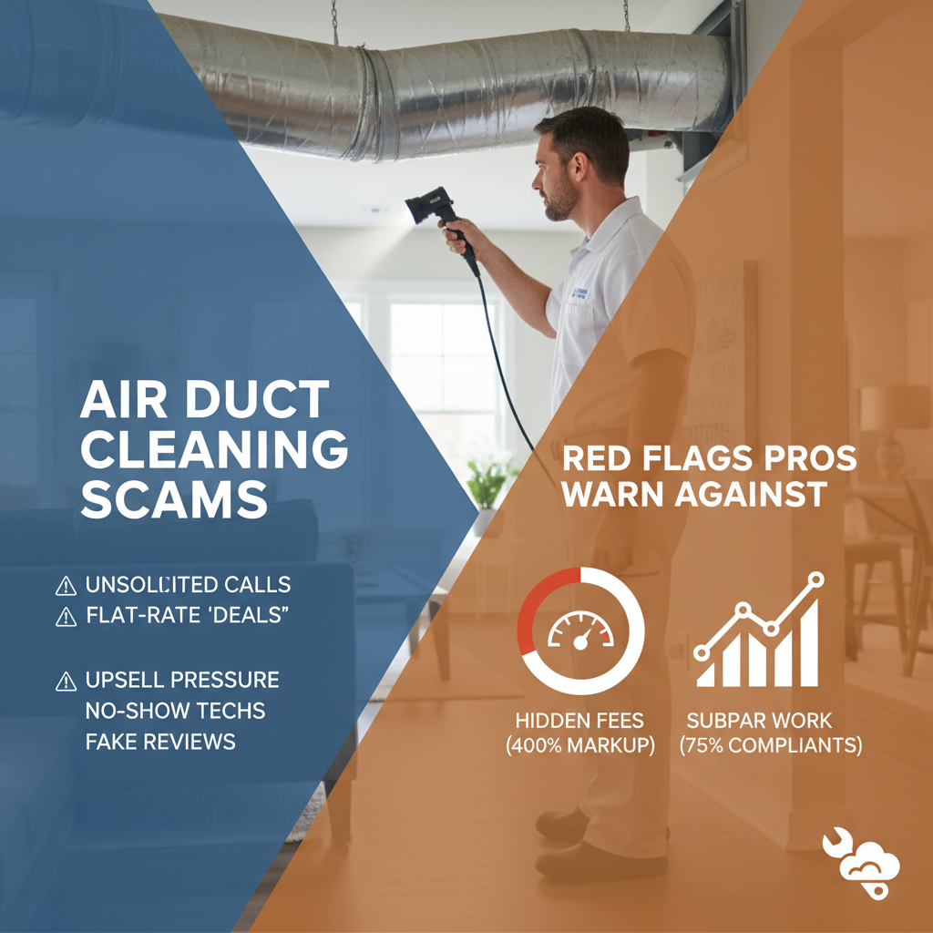 Air Duct Cleaning Scams: Red Flags, Prevention, & Hiring Certified Professionals