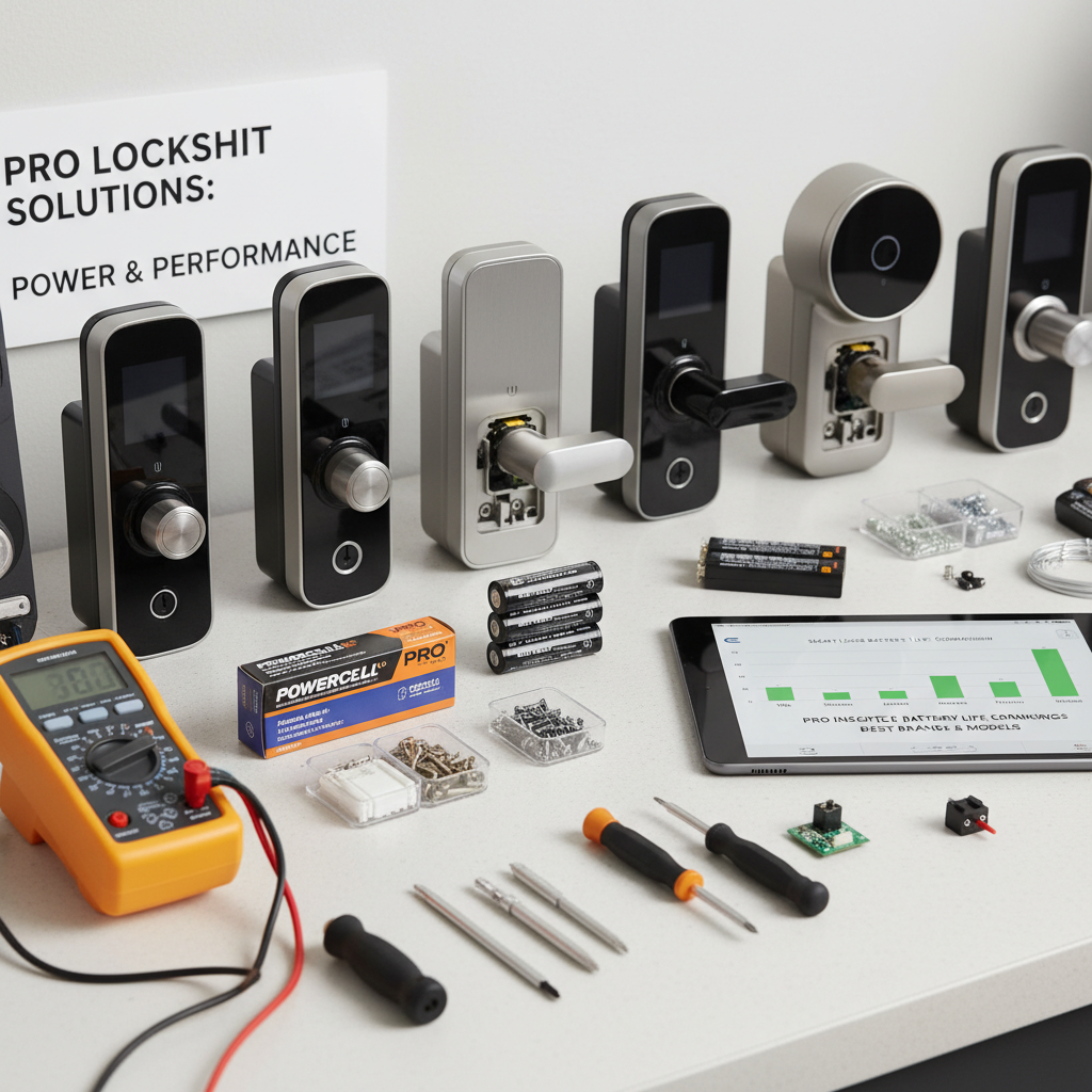 Smart Lock Battery Life: Which Brands & Models Last the Longest? Pro Insights - Professional equipment used for Smart Lock Battery Life: Which Brands & Models Last the Longest? Pro Insights