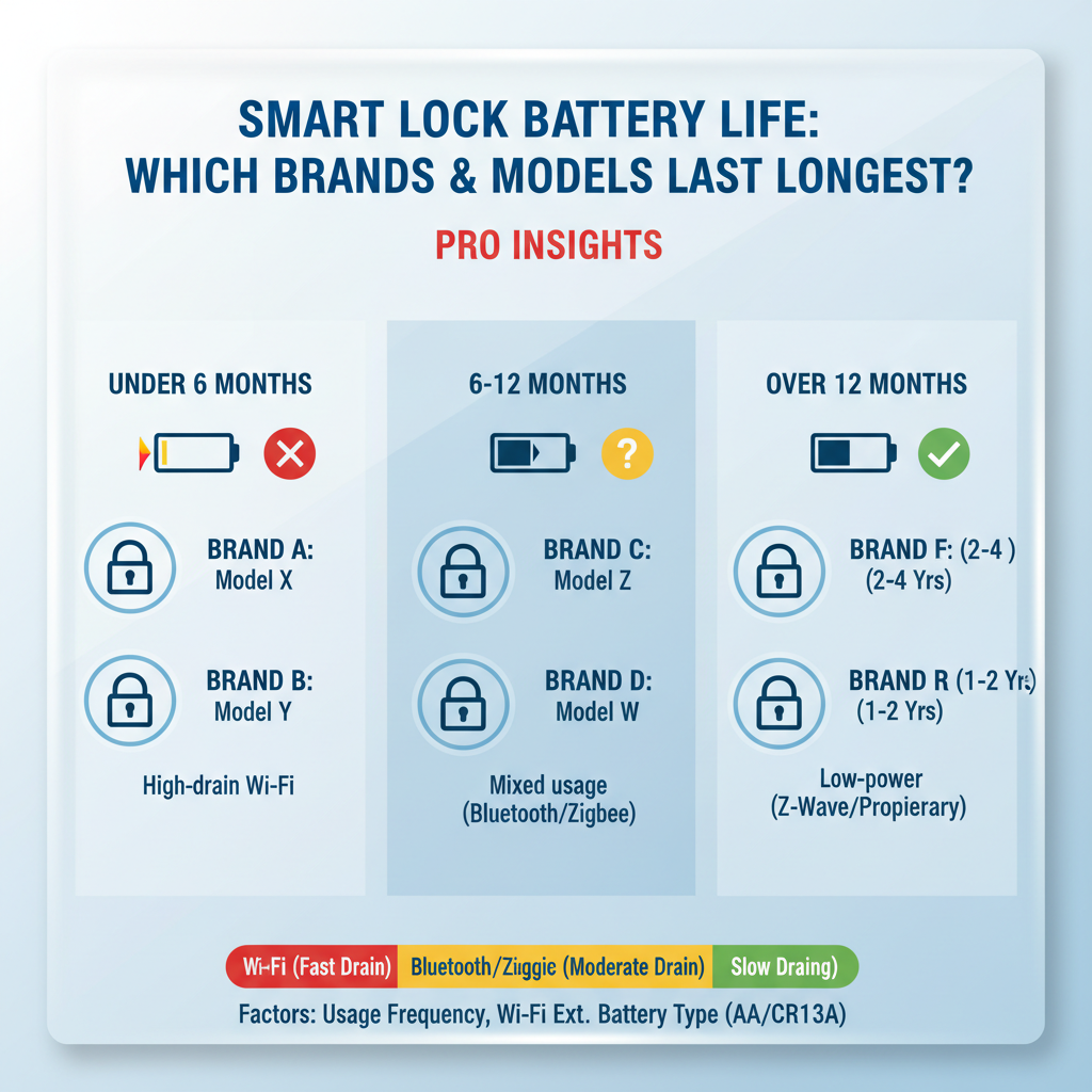 Smart Lock Battery Life: Which Brands & Models Last the Longest? Pro Insights - Understanding Smart Lock Battery Life: Which Brands & Models Last the Longest? Pro Insights - visual guide