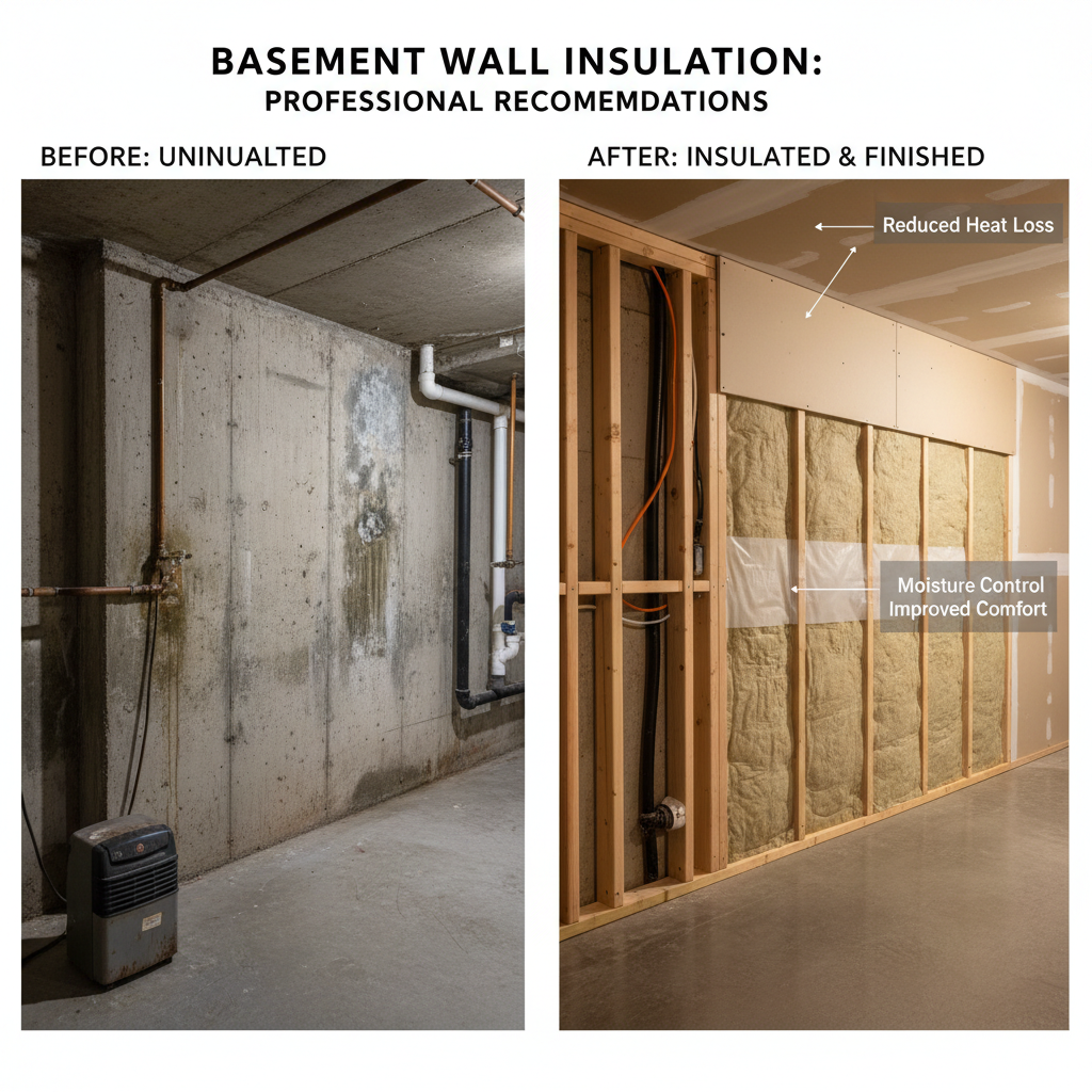 Insulation for Basement Walls: Professional Recommendations - Comparing options for Insulation for Basement Walls: Professional Recommendations