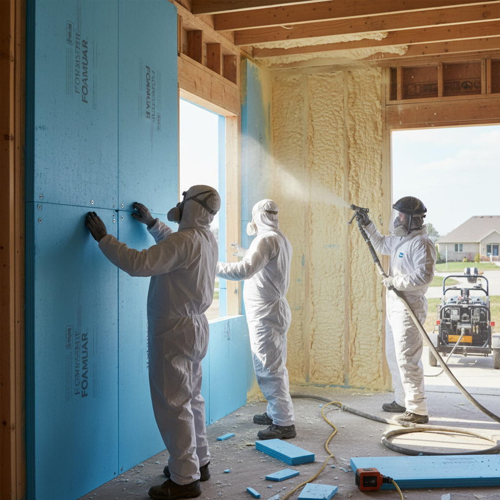 Insulation for Basement Walls: Professional Recommendations - Rigid Foam Board (XPS/EPS) & Closed-Cell Spray Foam - the top choice for insulation professionals