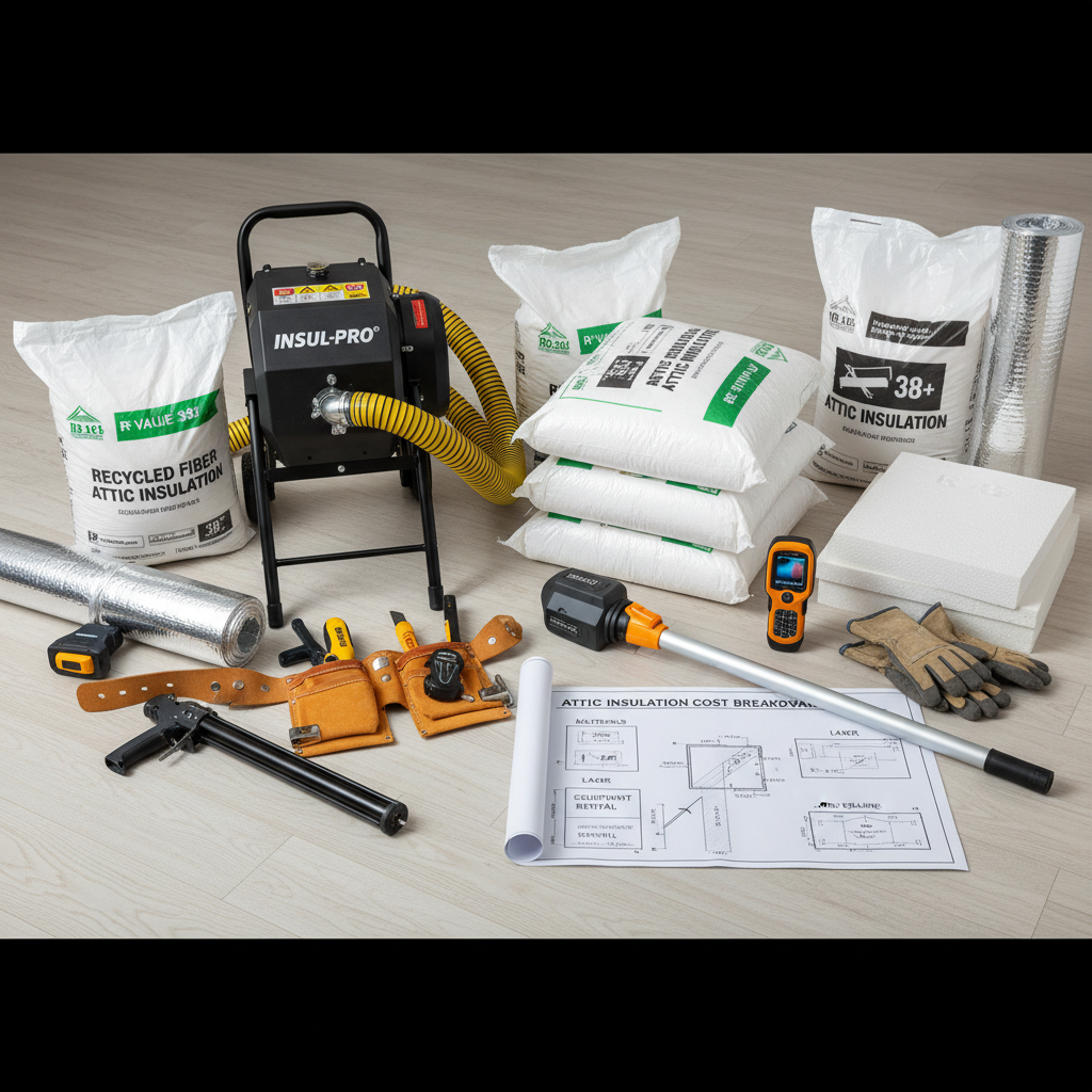 Attic Insulation Cost Breakdown: What You Really Pay For - Professional equipment used for Attic Insulation Cost Breakdown: What You Really Pay For