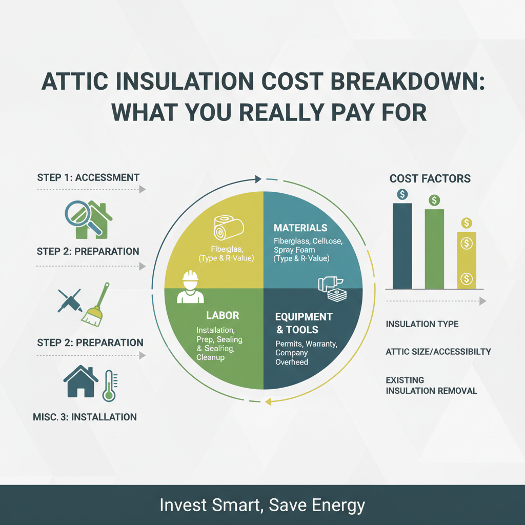 Attic Insulation Cost Breakdown: What You Really Pay For - Understanding Attic Insulation Cost Breakdown: What You Really Pay For - visual guide