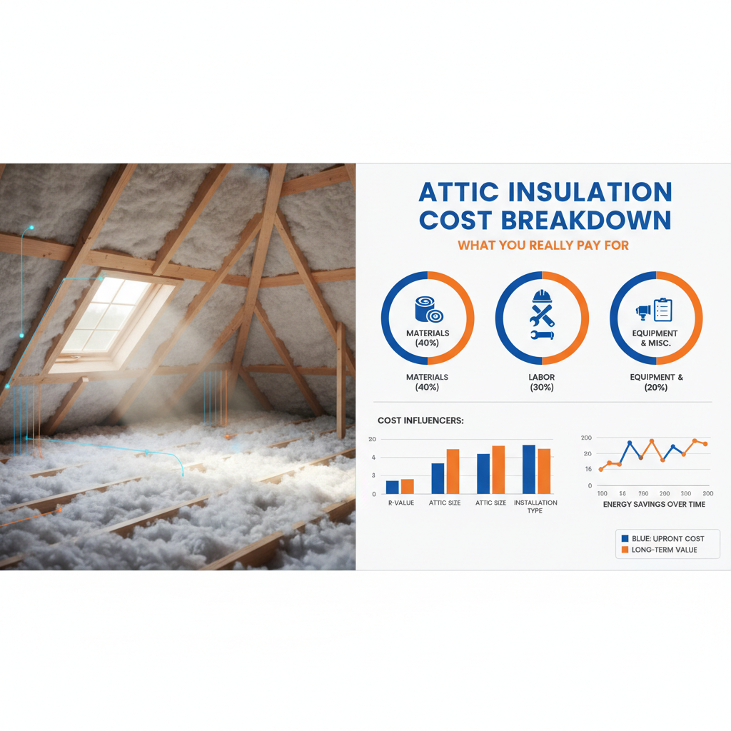 Attic Insulation Cost Guide 2024: A Data-Driven ROI Analysis & Expert Recommendations