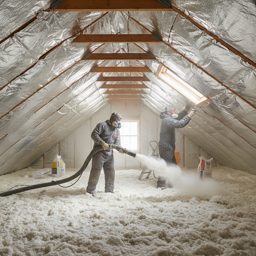 Insulation for Hot Climates: What Do Pros Recommend? - Attic Radiant Barrier + Blown-In Insulation - the top choice for insulation professionals