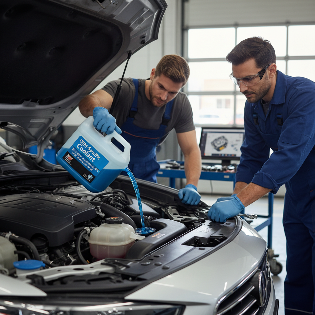 Best Car Coolant/Antifreeze Types and Brands Recommended by Mechanics - OEM-Specific Coolant (The type recommended in your owner's manual) - the top choice for auto-repair professionals