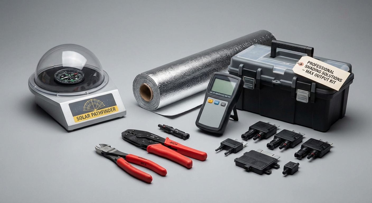 Solar Panel Shading Solutions: What Do Pros Use to Maximize Output? - Professional equipment used for Solar Panel Shading Solutions: What Do Pros Use to Maximize Output?