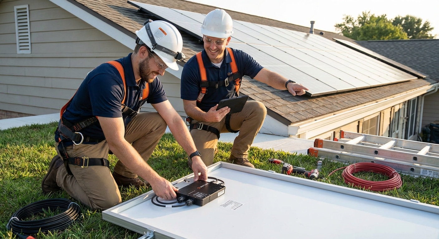 Solar Panel Shading Solutions: What Do Pros Use to Maximize Output? - Microinverters - the top choice for solar professionals