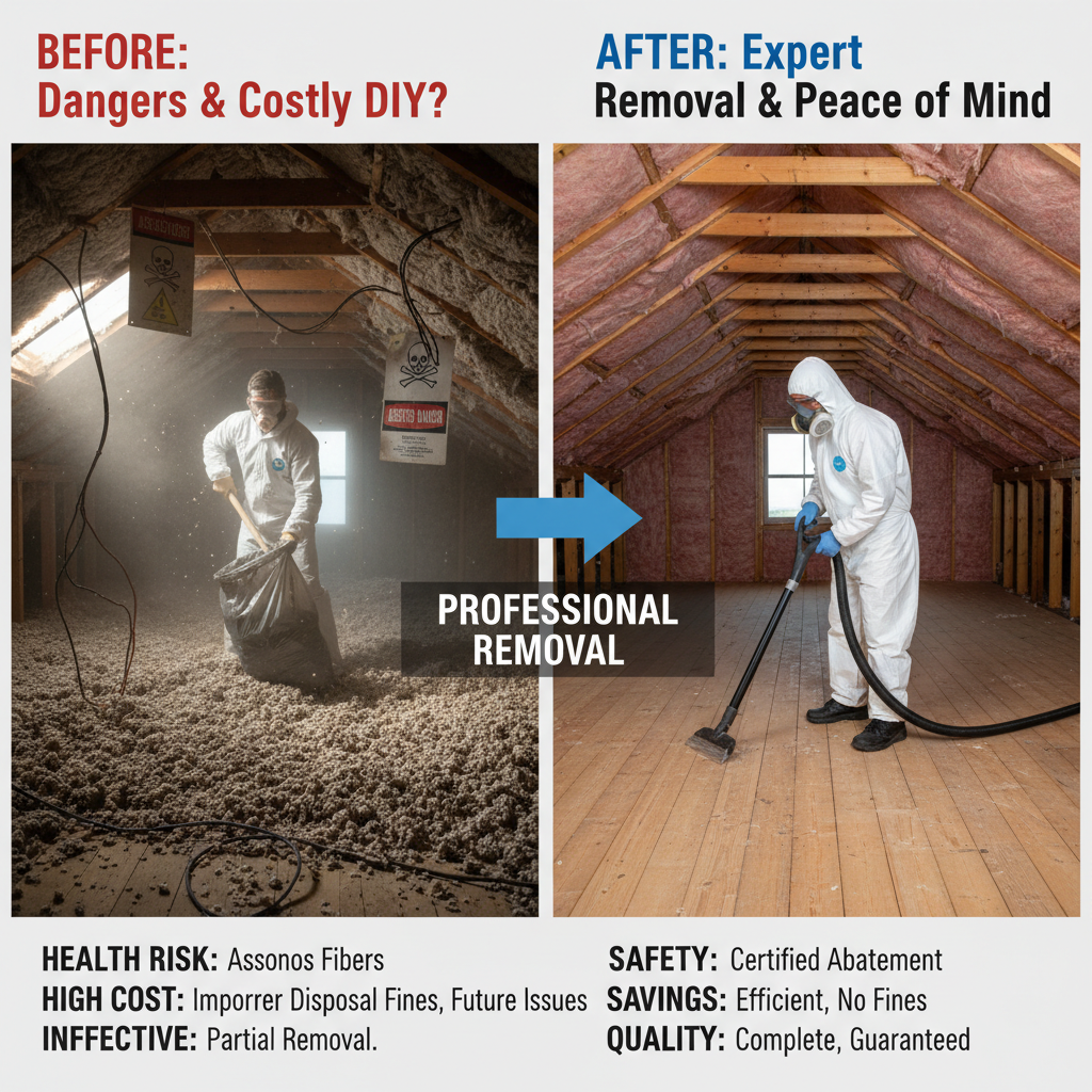 Vermiculite Insulation Removal Cost: Expert Estimates & Dangers - Comparing options for Vermiculite Insulation Removal Cost: Expert Estimates & Dangers