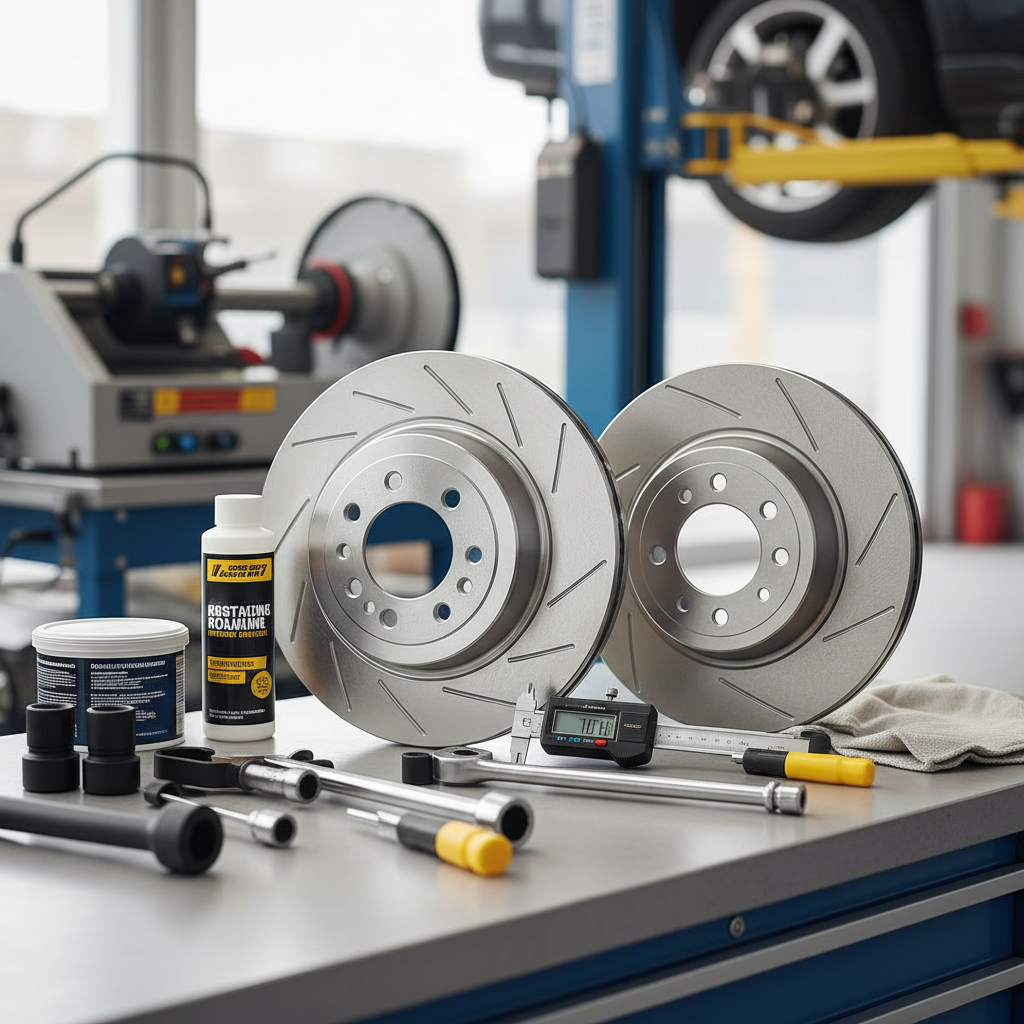 When to Replace Brake Rotors vs. Resurface: What Auto Repair Shops Advise? - Professional equipment used for When to Replace Brake Rotors vs. Resurface: What Auto Repair Shops Advise?