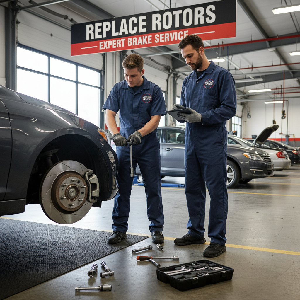 When to Replace Brake Rotors vs. Resurface: What Auto Repair Shops Advise? - Replace Rotors - the top choice for auto-repair professionals