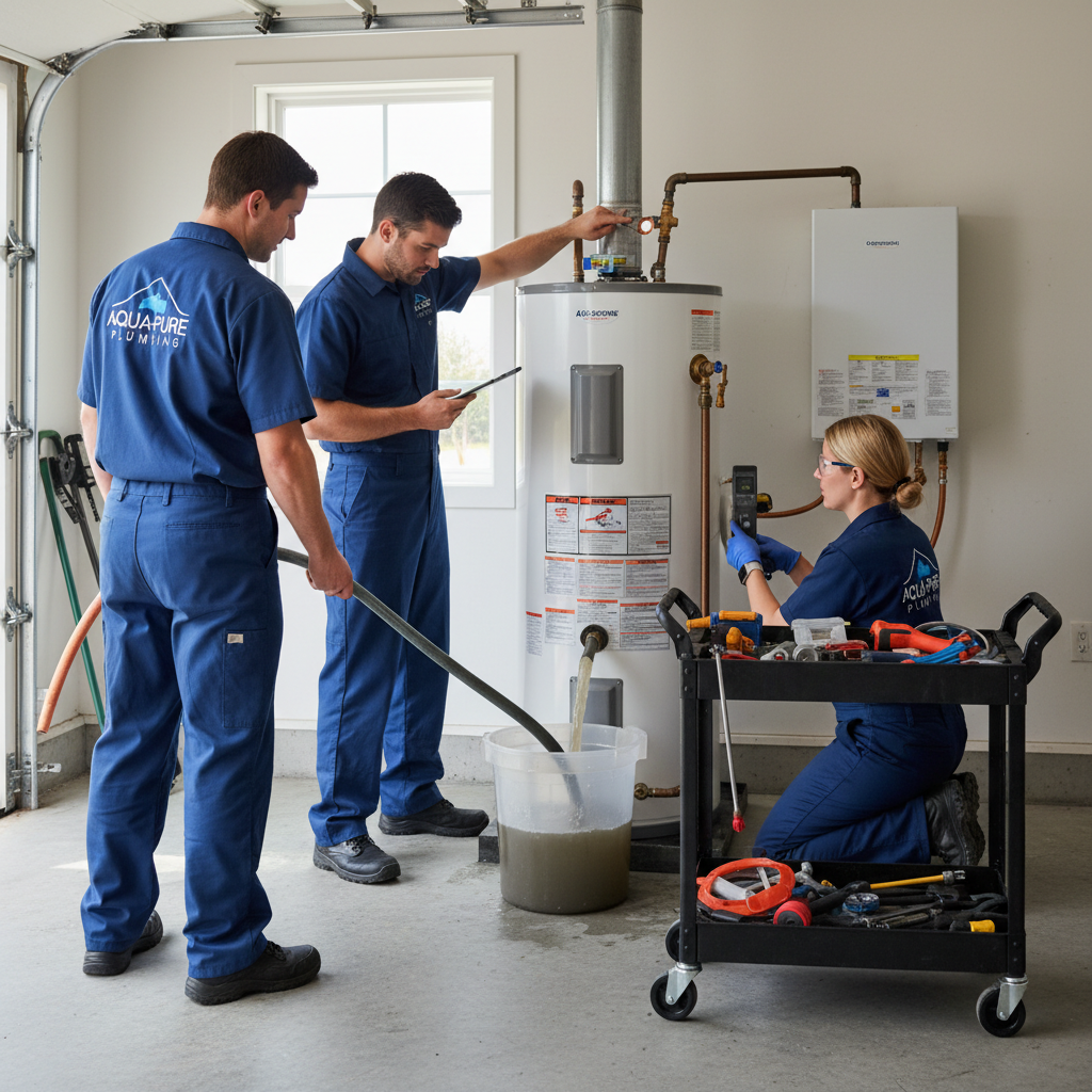 Best Practices for Water Heater Flushing and Sediment Prevention - Annual Professional Flushing & Inspection - the top choice for water-heater professionals