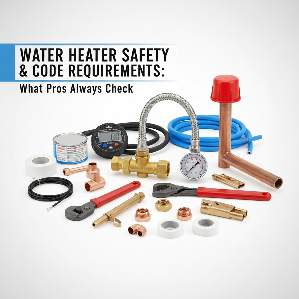 Water Heater Safety & Code Requirements: What Pros Always Check - Professional equipment used for Water Heater Safety & Code Requirements: What Pros Always Check