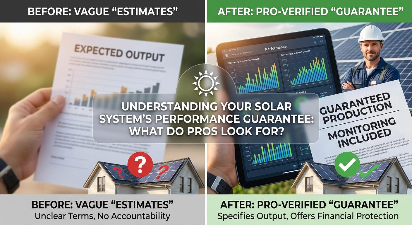 Understanding Your Solar System's Performance Guarantee: What Do Pros Look For? - Comparing options for Understanding Your Solar System's Performance Guarantee: What Do Pros Look For?