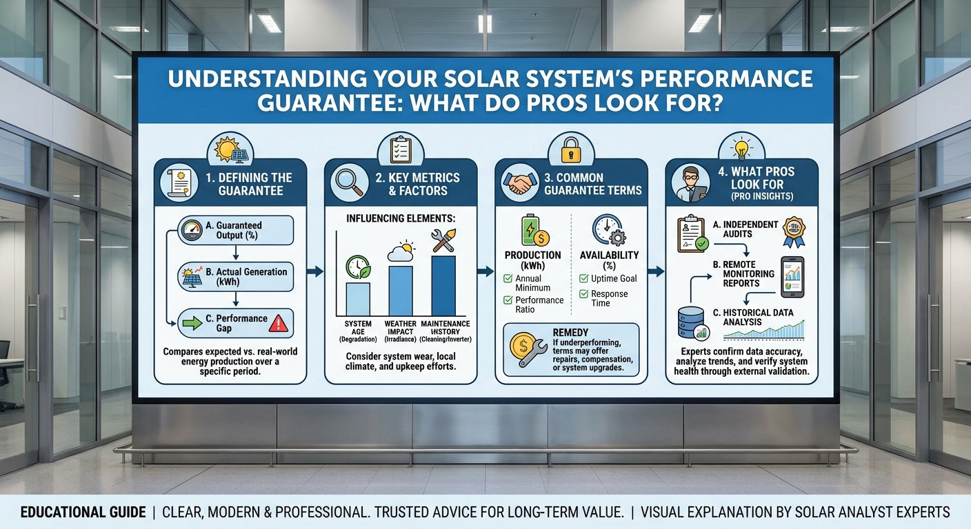 Understanding Your Solar System's Performance Guarantee: What Do Pros Look For? - Understanding Understanding Your Solar System's Performance Guarantee: What Do Pros Look For? - visual guide