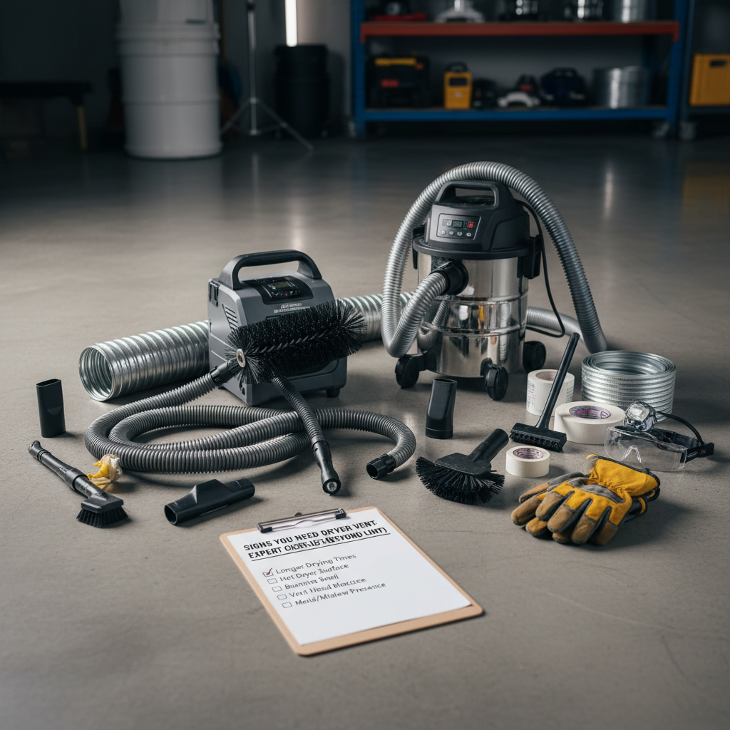 Signs You Need Dryer Vent Cleaning: Expert Checklist (Beyond Lint) - Professional equipment used for Signs You Need Dryer Vent Cleaning: Expert Checklist (Beyond Lint)