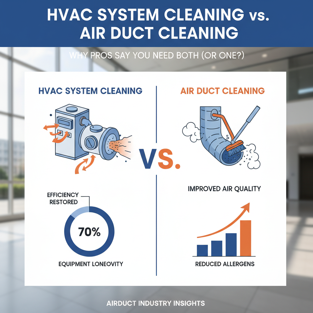 Comprehensive HVAC System Cleaning vs. Standalone Air Duct Cleaning
