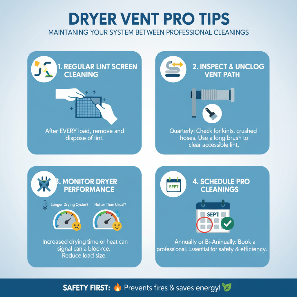 Best Practices for Dryer Vent Maintenance Between Professional Cleanings (Pro Tips) - Understanding Best Practices for Dryer Vent Maintenance Between Professional Cleanings (Pro Tips) - visual guide