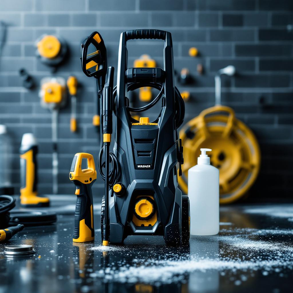 Picking the Right Pressure Washer PSI & GPM: A Pro's Guide for Home Use - Professional equipment used for Picking the Right Pressure Washer PSI & GPM: A Pro's Guide for Home Use