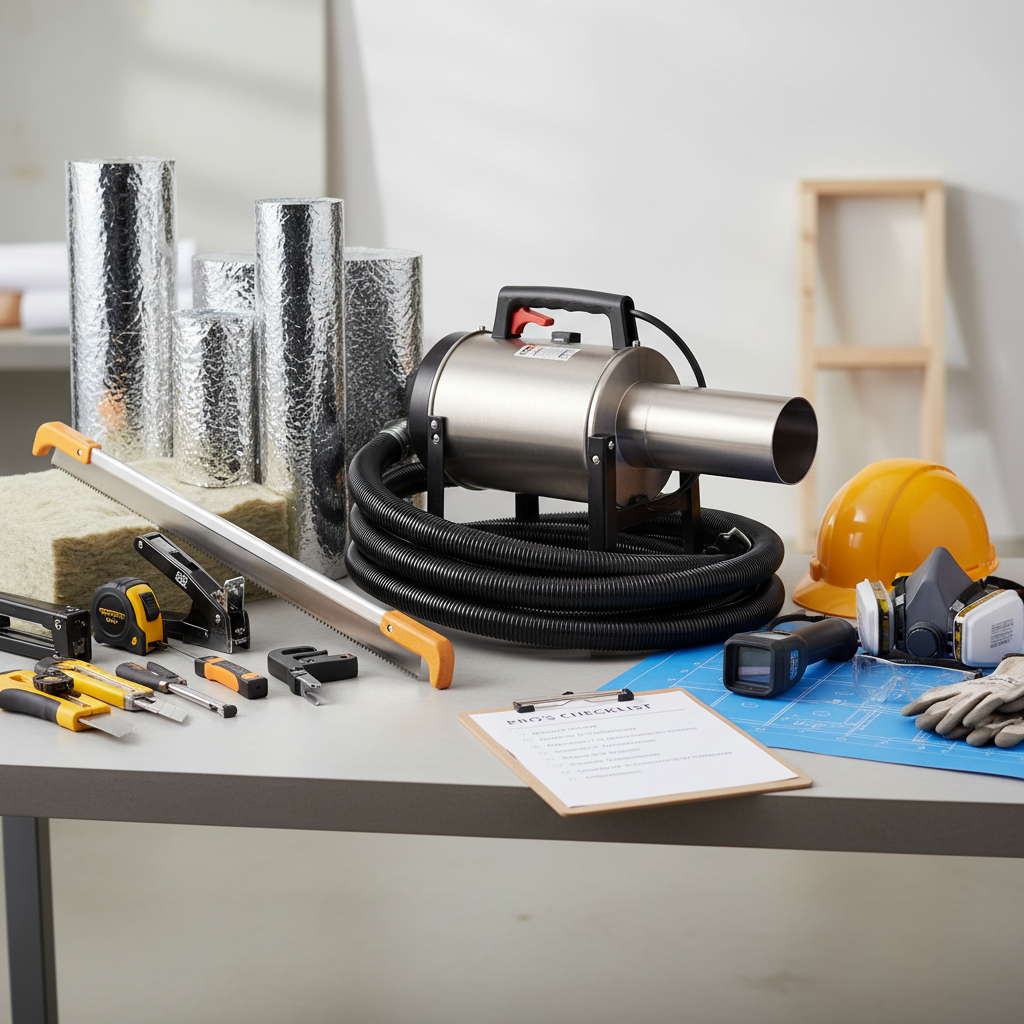 What to Look for in an Insulation Contractor: A Pro's Checklist - Professional equipment used for What to Look for in an Insulation Contractor: A Pro's Checklist