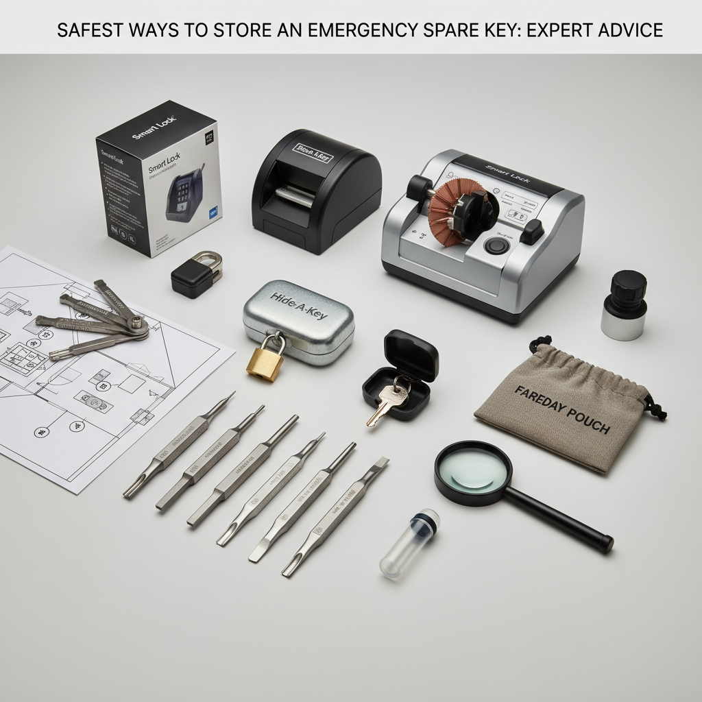 Safest Ways to Store an Emergency Spare Key: Expert Advice - Professional equipment used for Safest Ways to Store an Emergency Spare Key: Expert Advice