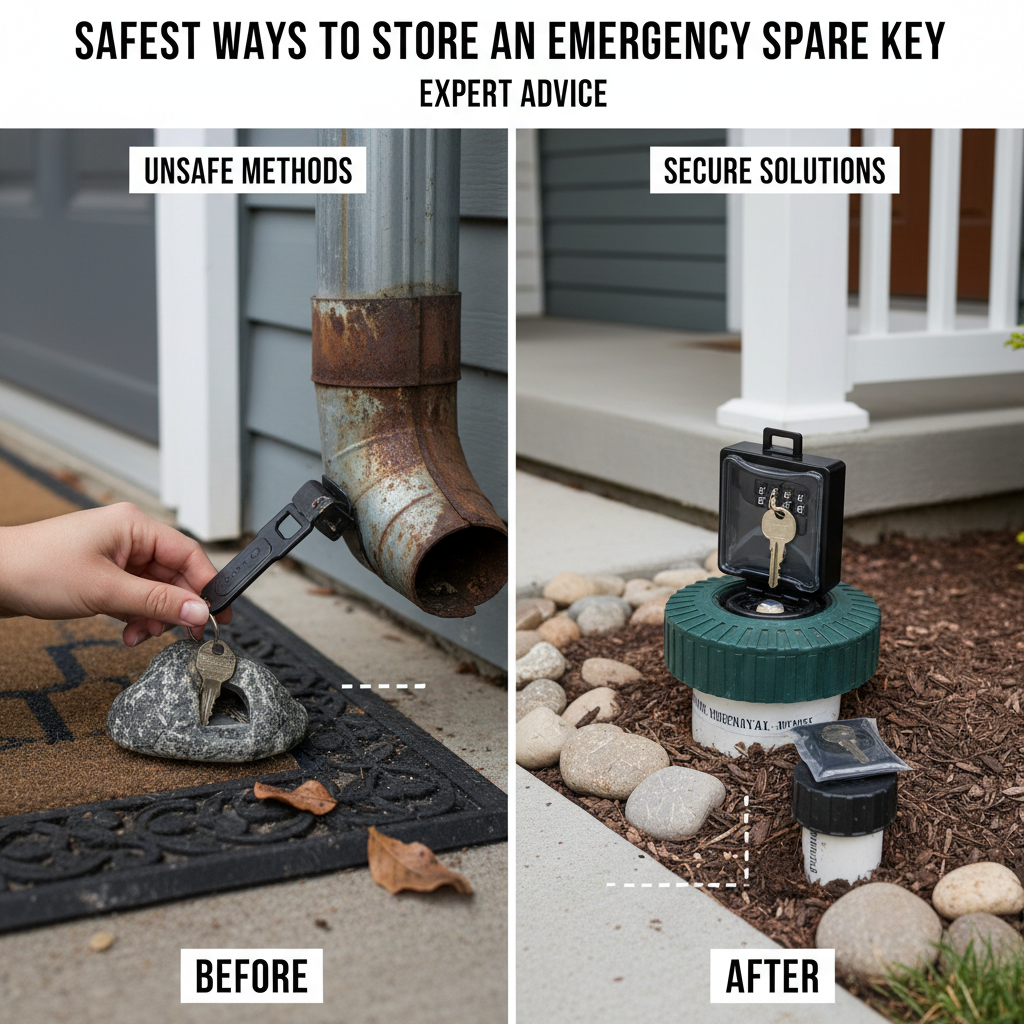 Safest Ways to Store an Emergency Spare Key: Expert Advice - Comparing options for Safest Ways to Store an Emergency Spare Key: Expert Advice