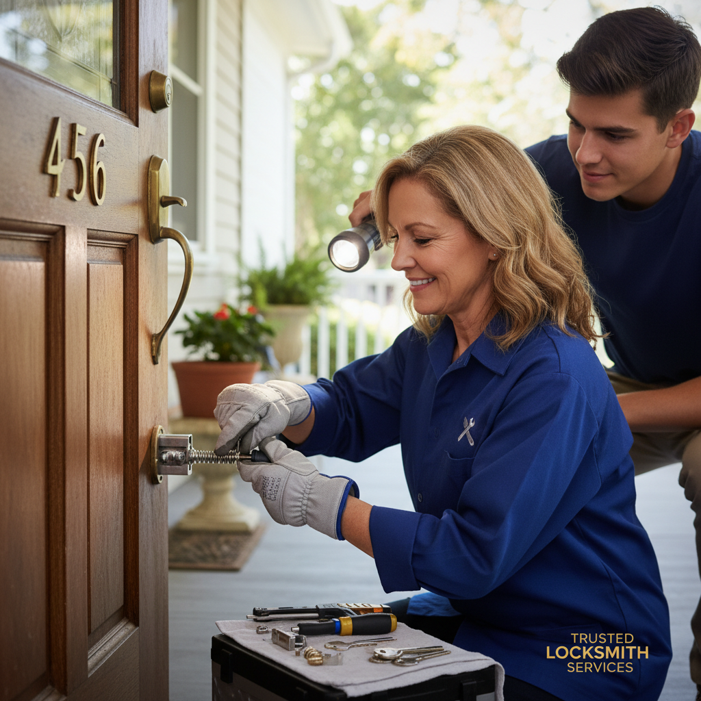Safest Ways to Store an Emergency Spare Key: Expert Advice - Trusted Person (Neighbor, Friend, or Family) - the top choice for locksmith professionals