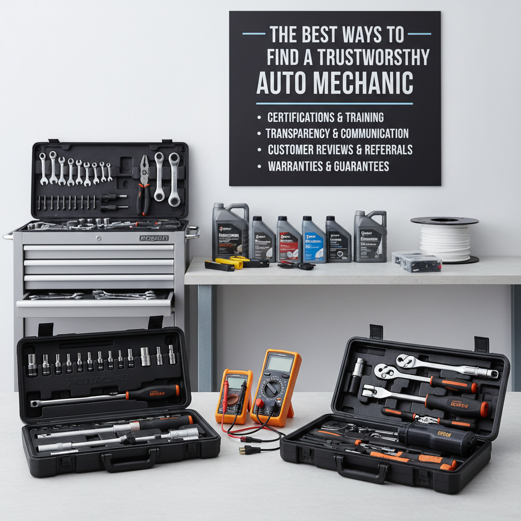 The Best Ways to Find a Trustworthy Auto Mechanic: Expert Advice - Professional equipment used for The Best Ways to Find a Trustworthy Auto Mechanic: Expert Advice