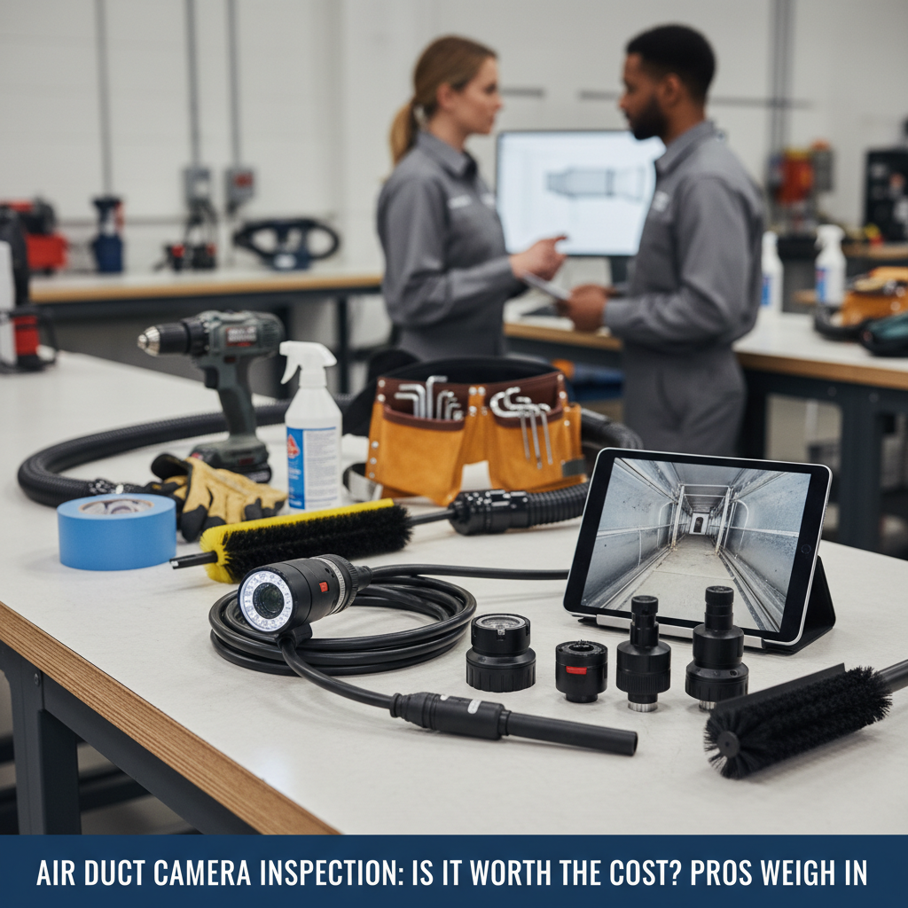 Air Duct Camera Inspection: Is It Worth the Cost? Pros Weigh In - Professional equipment used for Air Duct Camera Inspection: Is It Worth the Cost? Pros Weigh In
