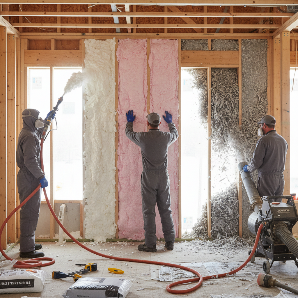 Radiant Barrier vs. Traditional Insulation: Expert Pros and Cons - Traditional Insulation (Fiberglass, Cellulose, Spray Foam) - the top choice for insulation professionals