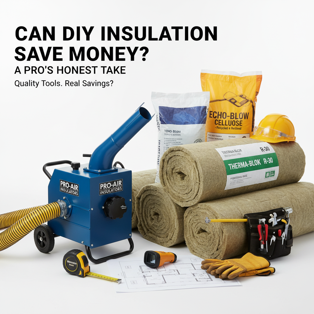 Can DIY Insulation Save Money? A Pro's Honest Take - Professional equipment used for Can DIY Insulation Save Money? A Pro's Honest Take