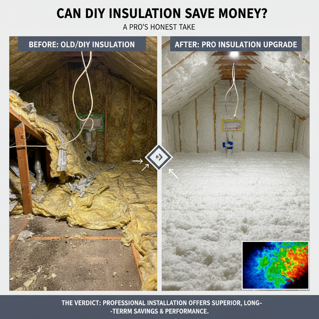 Can DIY Insulation Save Money? A Pro's Honest Take - Comparing options for Can DIY Insulation Save Money? A Pro's Honest Take