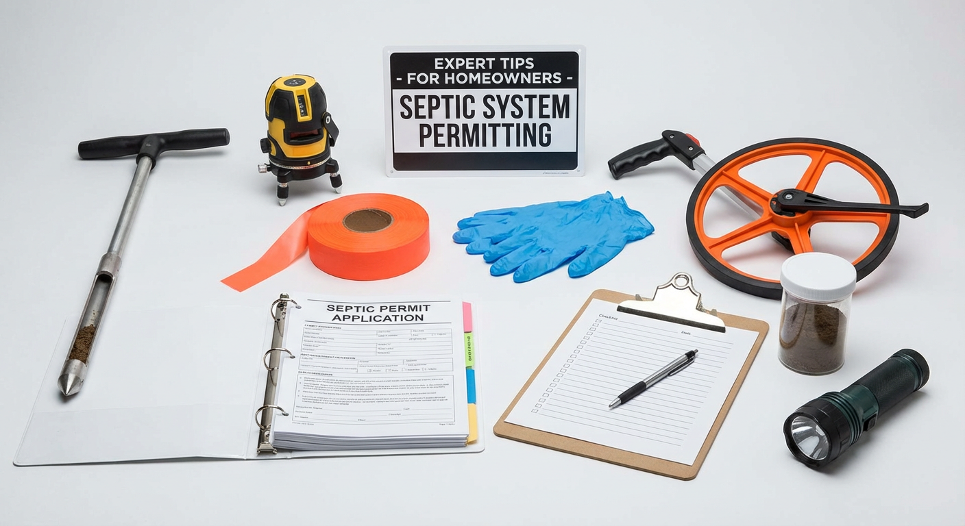 Septic System Permitting Process: Expert Tips for Homeowners - Professional equipment used for Septic System Permitting Process: Expert Tips for Homeowners