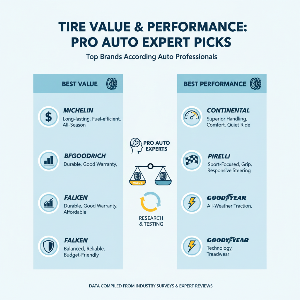 Which Tire Brands Offer the Best Value and Performance According to Auto Pros? - Understanding Which Tire Brands Offer the Best Value and Performance According to Auto Pros? - visual guide