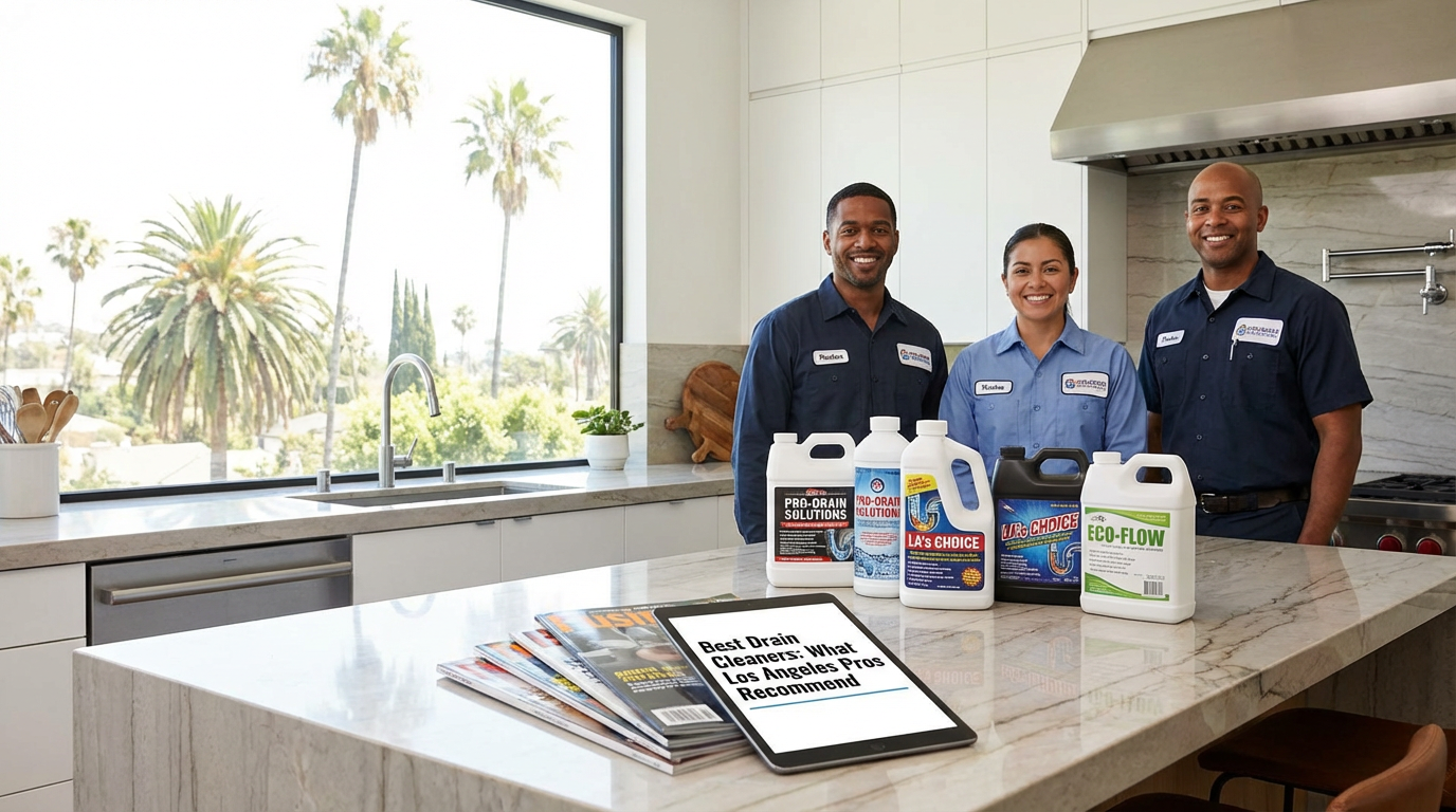 Best Drain Cleaners in Los Angeles (2024): Top Eco-Friendly Picks & LA Plumbing Data